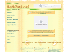 Tablet Screenshot of hakikat.net